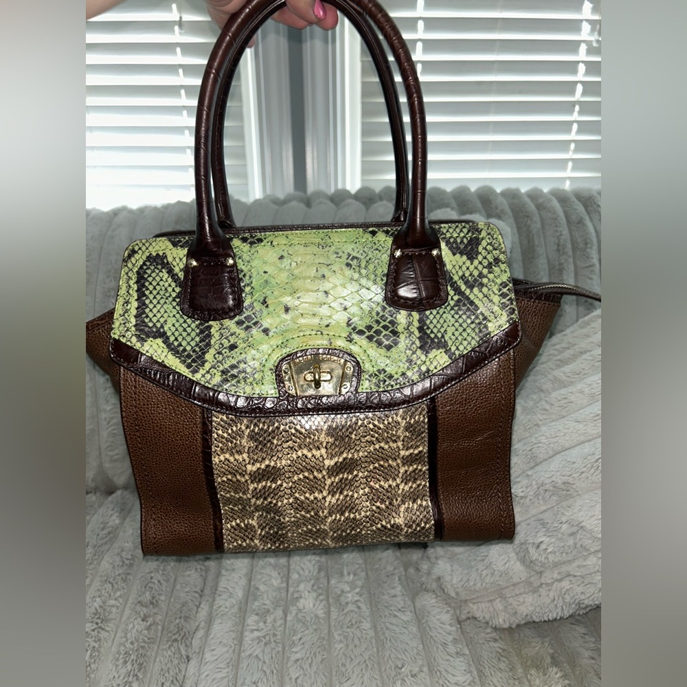 Henri Bendel Snake Print Bag